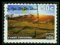 Stamp, Evans Crossing, Personalized and Private Mail Stamps,  , Landscapes, Sunsets / Sunrises