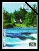 Stamp, Huka Lodge, Huka Falls - Large Format, Personalized and Private Mail Stamps,  , Buildings, Hotels, Rivers, Waterfalls