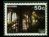 Stamp, Kahurangi National Park, Karamea, Personalized and Private Mail Stamps,  , Forests, National Parks, Trees