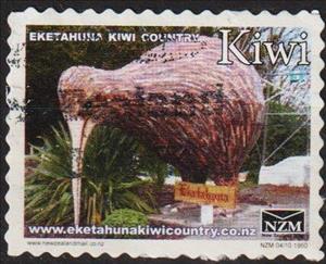 Stamp, Kiwi Statue, Personalized and Private Mail Stamps,  , Animals (Fauna), Art, Birds, Statues
