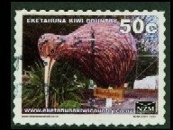 Stamp, Kiwi Statue, Personalized and Private Mail Stamps,  , Animals (Fauna), Art, Birds, Sculptures