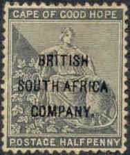 Cape of Good Hope stamps overprinted