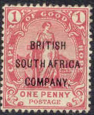 Cape of Good Hope stamps overprinted