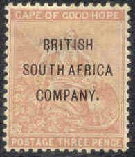 Cape of Good Hope stamps overprinted