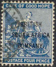 Cape of Good Hope stamps overprinted