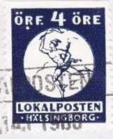 Stamp, Local Post, Personalized and Private Mail Stamps,  , Gods and goddesses, Mythology