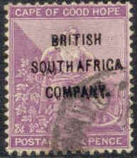 Cape of Good Hope stamps overprinted