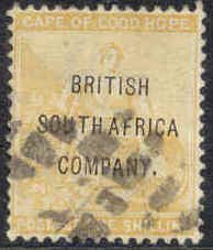 Cape of Good Hope stamps overprinted