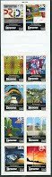 Booklet, Murals Masterpiece Winners 2007 Booklet, Personalized and Private Mail Stamps,  , Advertisements, Art, Letters (Alphabet)
