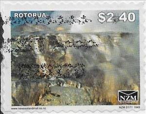 Stamp, Rotorua - Small Format, Personalized and Private Mail Stamps,  , Rocks