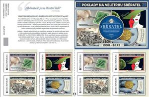 Booklet, SbĚratel 2022, Personalized and Private Mail Stamps,  , Clubs of Stamp Collectors, Philately, Stamp Collectors, Stamps