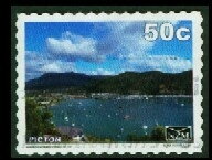 Stamp, Waikawa Bay, Personalized and Private Mail Stamps,  , Landscapes, Ports, Sailing Ships, Ships, Townscapes / City Views