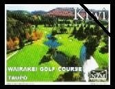 Stamp, Wairakei Golf Course - Large Format, Personalized and Private Mail Stamps,  , Golf, Sports, Sports Clubs