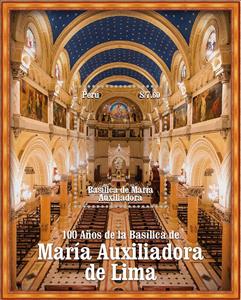 Souvenir Sheet, Basilica of María Auxiliadora, Lima, Centenary, Peru,  , Churches - Cathedrals - Basilicas - Chapels