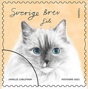 Stamp, Fili, Sweden,  , Animals (Fauna), Cats, Mammals