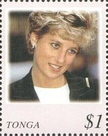 Diana, Princess of Wales wearing black jacket in 1991