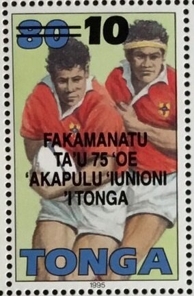 Two players (Tongan overprint)