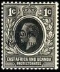 Stamp, King George V (1865-1936), Uganda,  , Crowns and Coronets, Famous People, Heads of State, Kings, Men, Royalty