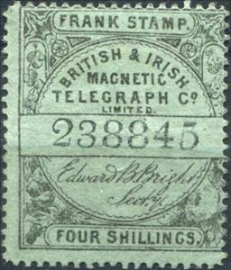 Stamp, Frank, United Kingdom of Great Britain & Northern Ireland,  , Signatures - Autographs, Telegraphy