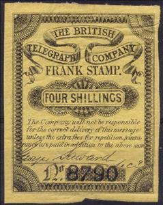 Stamp, Frank, United Kingdom of Great Britain & Northern Ireland,  , Signatures - Autographs, Telegraphy