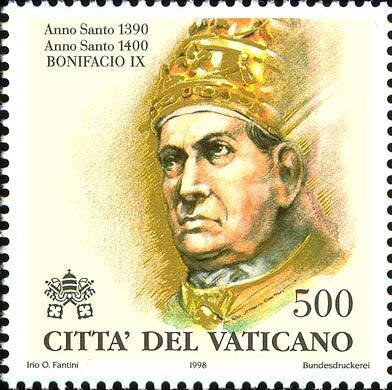Bonifacio IX, 1390-1400