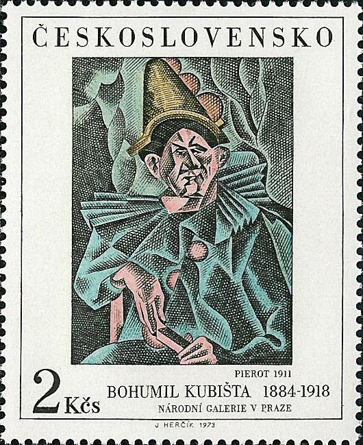 Pierrot, by Bohumil Kubista (1911)