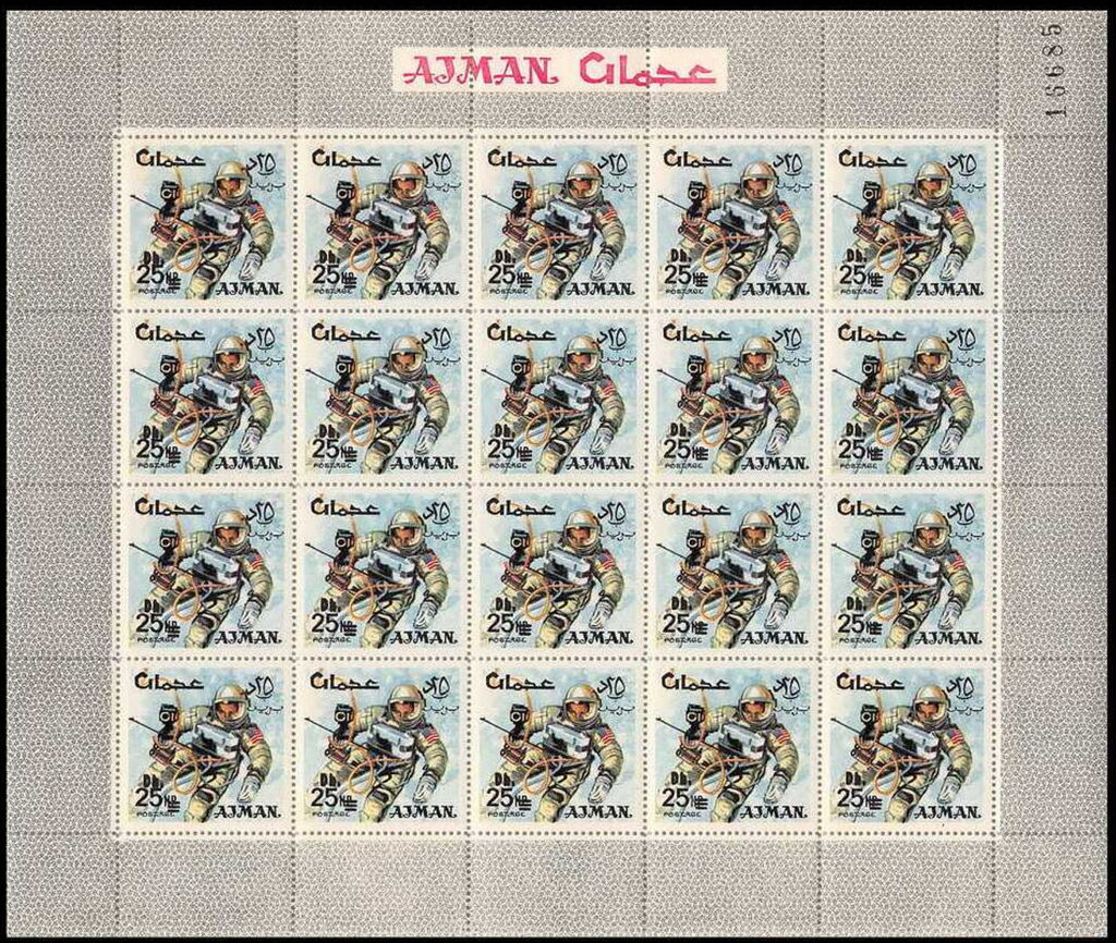E. H. White Spacewalk (Gemini 4) - opt new currency