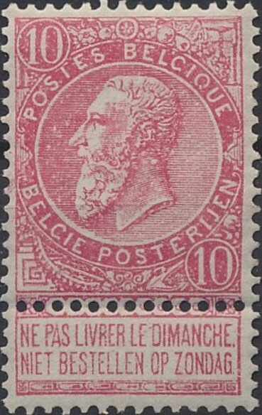 King Leopold II with Sunday strip
