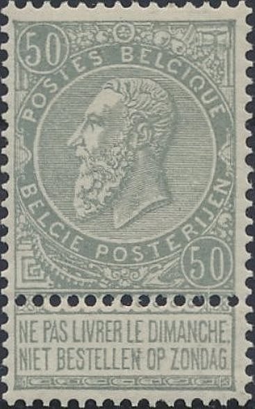 King Leopold II with Sunday strip