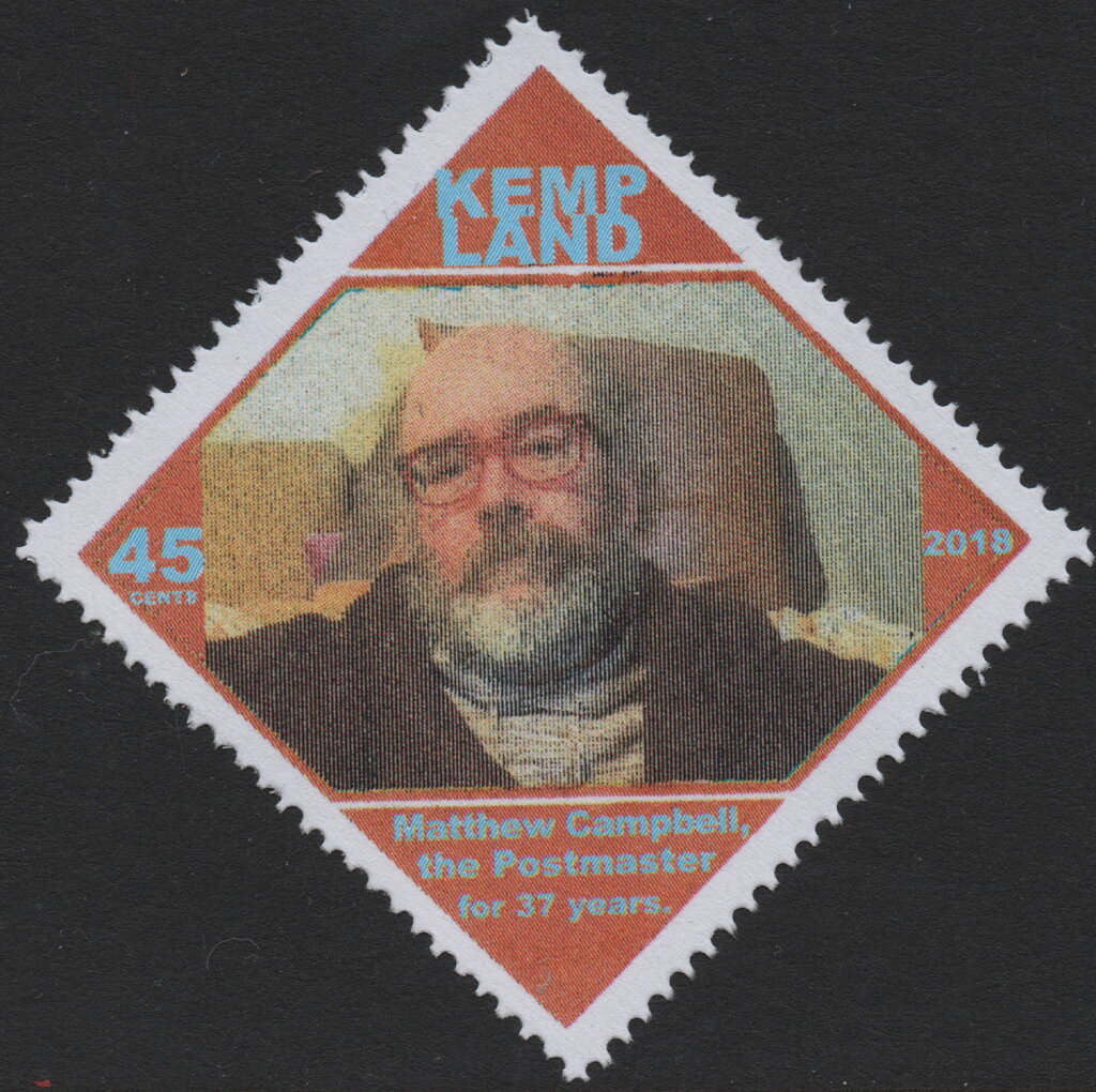 37th Year of Postmaster Matthew Campbell