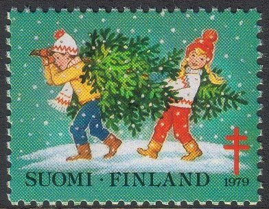 Carrying christmas tree