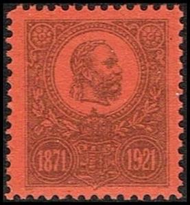 Stamp, Franz Josef 30 years jubilee for the first stamp, Cinderellas,  , Emperors, Famous People