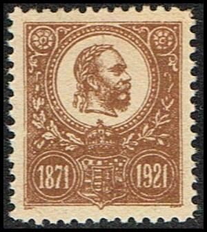 Stamp, Franz Josef 30 years jubilee for the first stamp, Cinderellas,  , Emperors, Famous People