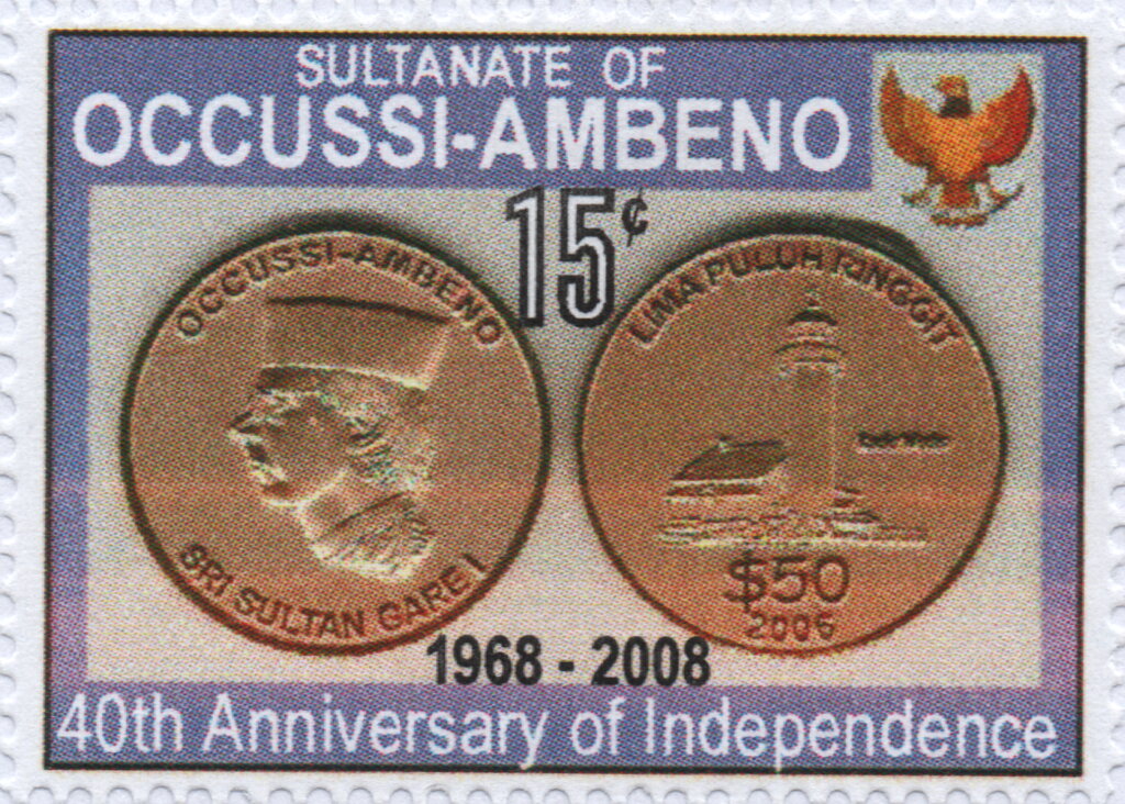 Reverse and obverse of $50 coin