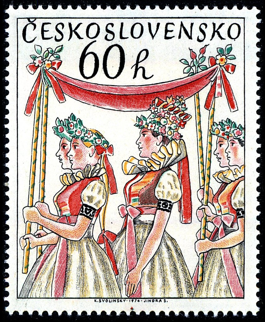 Little Queens, Moravian folk custom