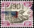 Stamp, Tiger (Panthera tigris), Malaya, Federated Malay St.,  , Animals (Fauna), Mammals, Tigers, Wild Cats