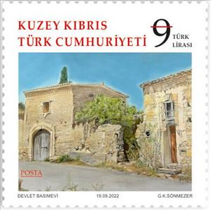 Stamp, Traditional Architecture in Northern Cyprus, Northern Cyprus,  , Architecture