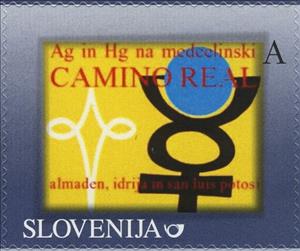 Stamp, Mercury and silver on the intercontinental Camino real, Personalized and Private Mail Stamps,  , Metals