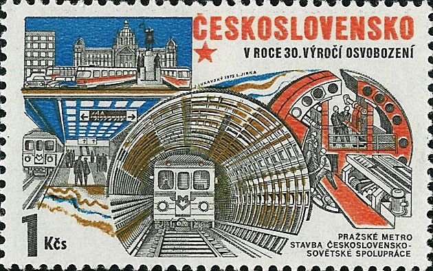 Construction of Prague subway