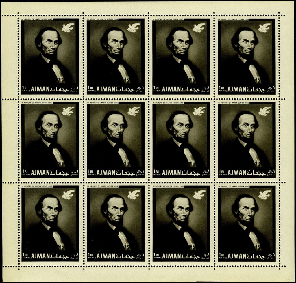 Abraham Lincoln (1809-1865), 16th president of the USA
