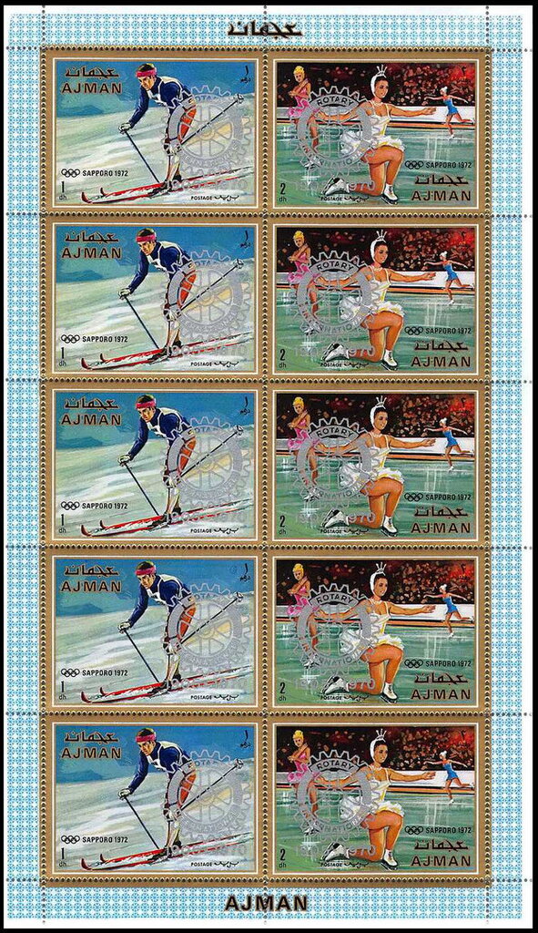 Cross-country Skiing - overprinted