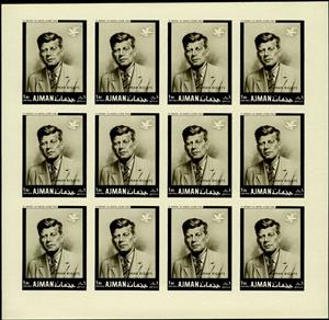 Full Pane, John F. Kennedy (1917-1963), Ajman,  , Heads of State, Human Rights, Государственный деятель