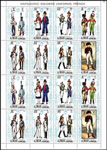 Full Pane, Napoleonic uniforms in France, Ajman,  , Uniforms