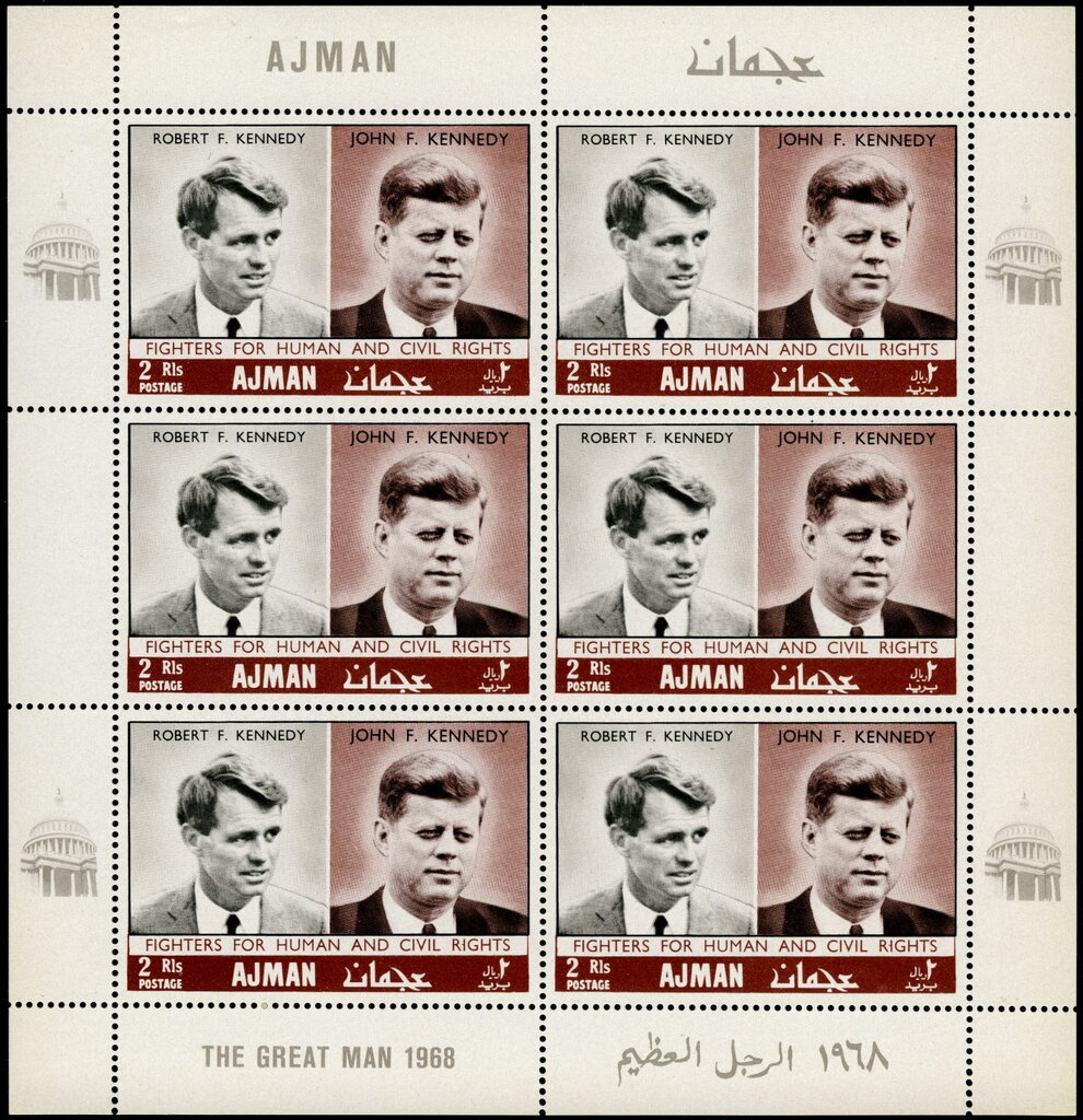 Robert F. (1925-1968) and John F. Kennedy (1917-1963)