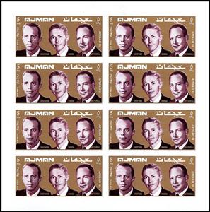 Full Pane, Shepard, Roosa, Mitchell, Ajman,  , Astronauts