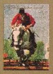 Stamp, Show Jumping, Ajman,  , Equestrianism and horse riding, Horses, Olympic Games, Sports