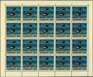 Full Pane, Surveyor 7, Ajman,  , Satellites, Spacecrafts