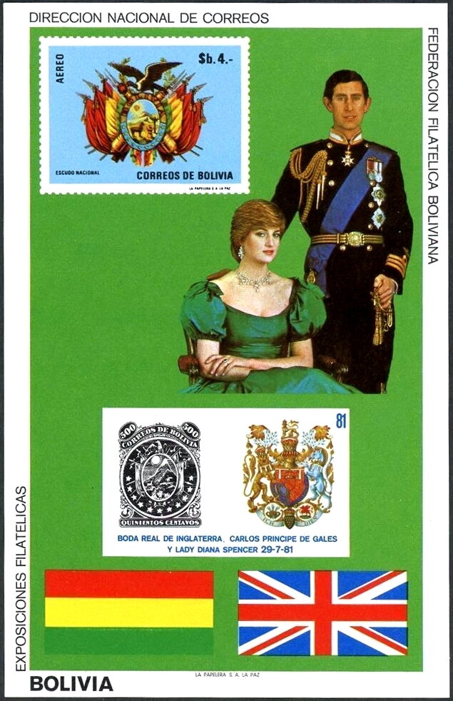 Prince Charles and Lady Diana Spencer