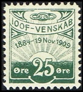 1884 19 Nov 1909 Ioff Venskab Loge 25 O