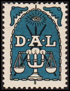 Stamp, D.a.l. Dansk Arbejder Loge 2 Oere Beklae, Cinderellas,  , Organizations